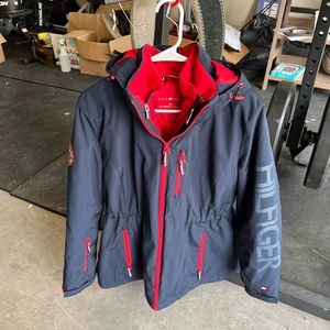 Tommy hillfiger 3-1 all weather system jacket womens large